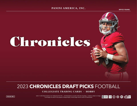 2023 Panini Chronicles Draft Picks Football Hobby