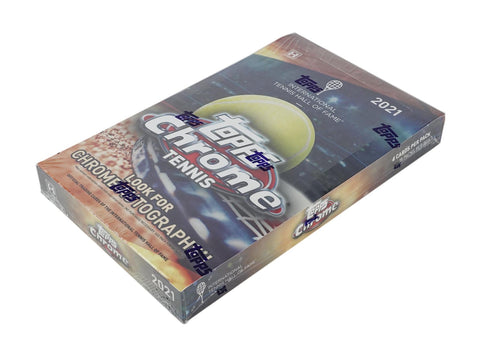 2021 Topps Chrome Tennis Hobby