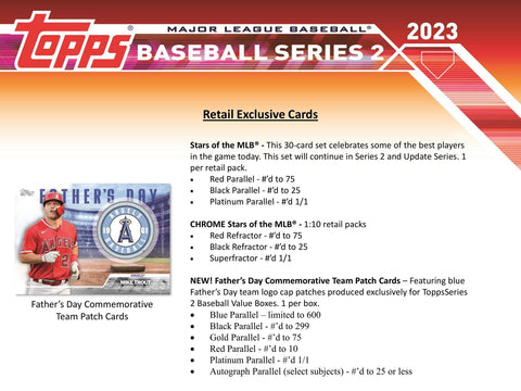 2023 Topps Series 2 Baseball Retail 24-Pack