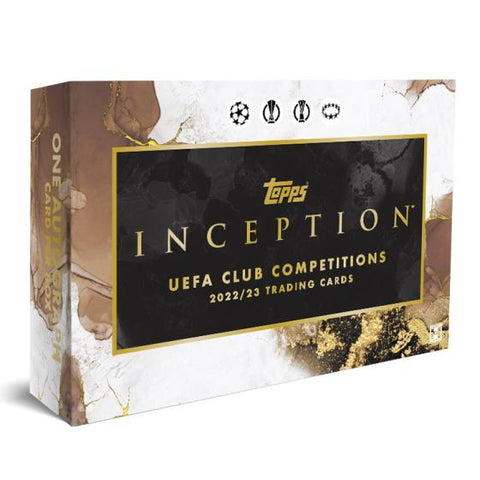 2022/23 Topps Inception UEFA Club Competitions Soccer Hobby Box