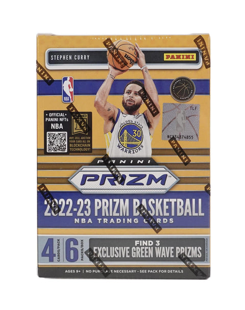 2022/23 Panini Prizm Basketball 6-Pack Hobby Blaster Box (Green Wave Prizms!)
