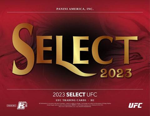 2023 Panini Select UFC H2 Hobby Hybrid
