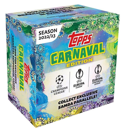 2022/23 Topps Carnaval Edition UEFA Club Competitions Soccer Hobby Box