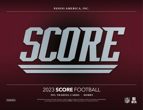 2023 Panini Score Football Hobby