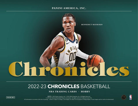2022/23 Panini Chronicles Basketball Hobby