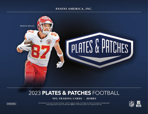 2023 Panini Plates and Patches Football Hobby