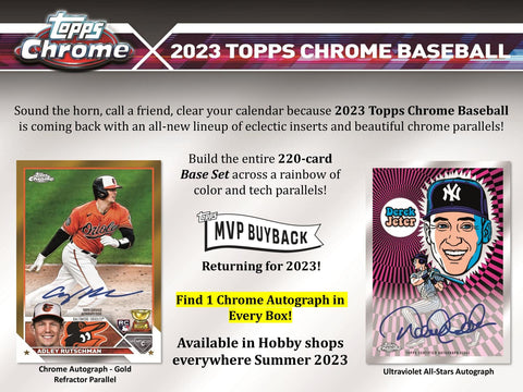 2023 Topps Chrome Baseball Hobby