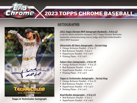 2023 Topps Chrome Baseball Hobby