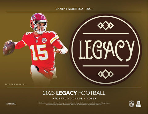 2023 Panini Legacy Football Hobby