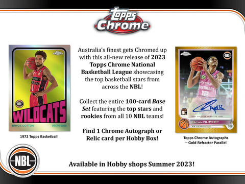 2022/23 Topps Chrome NBL Basketball Hobby
