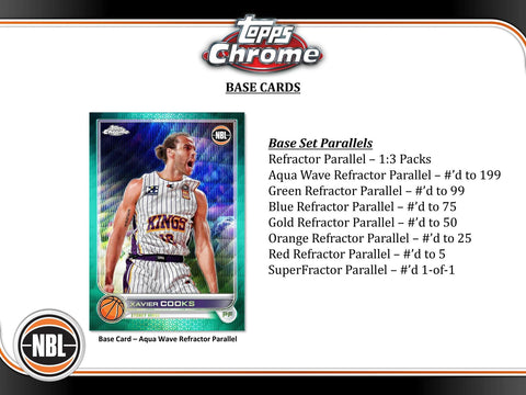 2022/23 Topps Chrome NBL Basketball Hobby