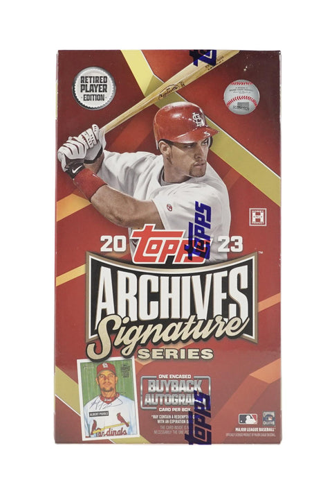 2023 Topps Archives Signature Series Retired Player Edition Baseball Hobby