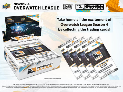 Overwatch League Season 4 Hobby (Upper Deck 2023)