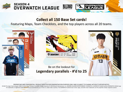 Overwatch League Season 4 Hobby (Upper Deck 2023)