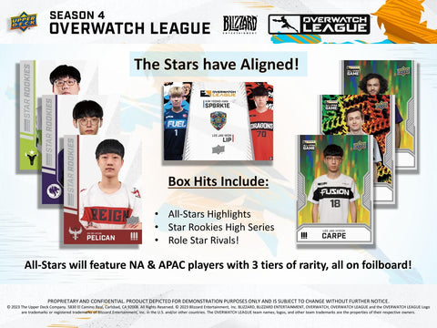 Overwatch League Season 4 Hobby (Upper Deck 2023)