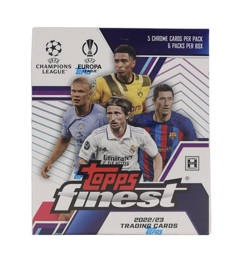 2022/23 Topps Finest UEFA Club Competitions Soccer Hobby