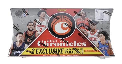 2021/22 Panini Chronicles Basketball Lucky Envelopes 10-Pack