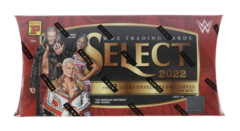 2022 Panini Select WWE Wrestling Lucky Envelopes 10-Pack