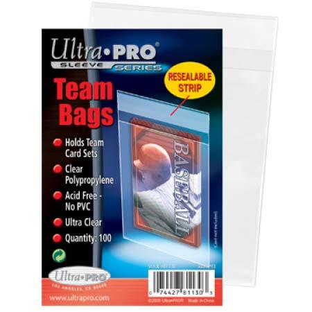Ultra Pro Sleeves Team Bags - 100 Pack Case (100 Count Pack)