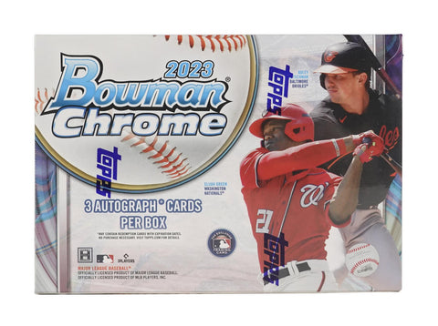 2023 Bowman Chrome Baseball HTA Choice