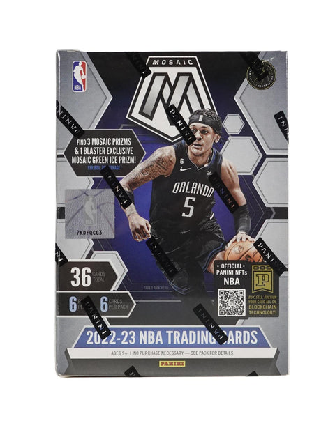 2022/23 Panini Mosaic Basketball 6-Pack Hobby Blaster (Green Ice Prizm!)