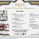 2023 Topps Tier One Baseball Hobby
