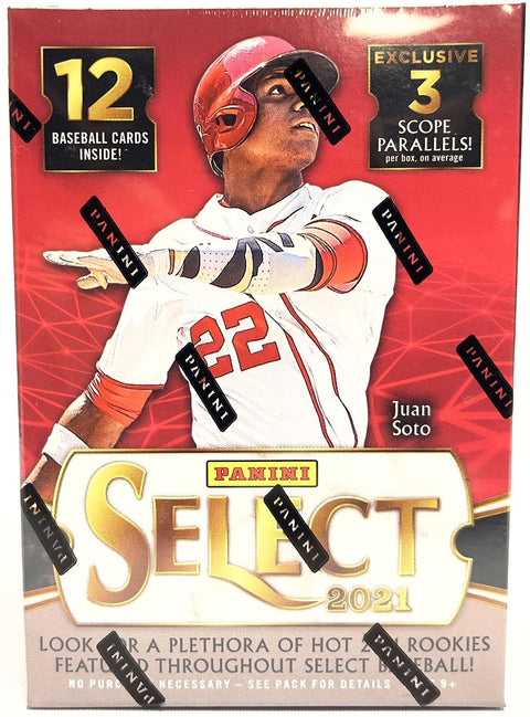 2021 Panini Select Baseball 3-Pack Blaster