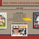 2023 Topps Archives Baseball Hobby