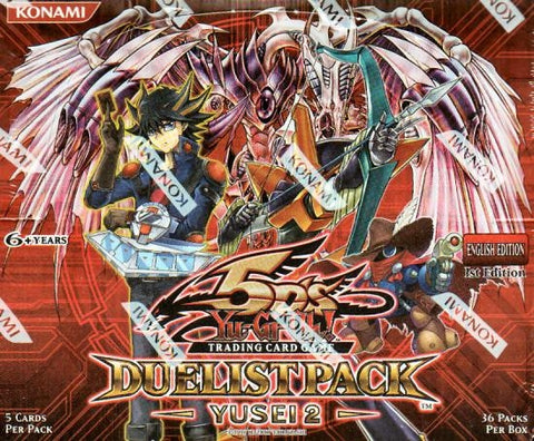 Yu-Gi-Oh Duelist Pack Yusei 2 Booster Box 1st Edition