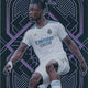 2021/22 Panini Soccer Obsedian #95 Eduardo Camavinga 10/30 Electric Etch Purple