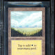 1993 Magic the Gathering Alpha Plains BGS 9