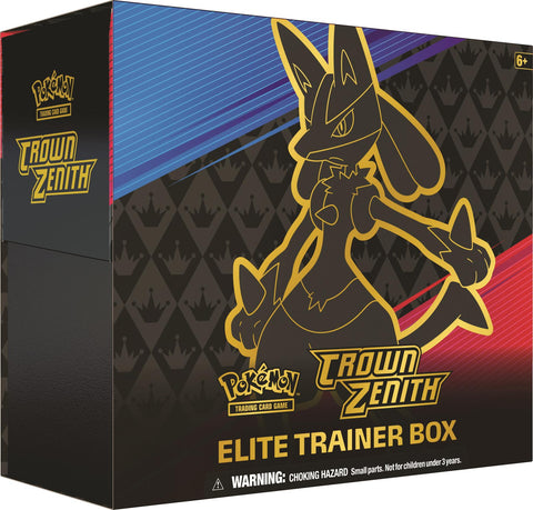 Pokemon Crown Zenith Elite Trainer