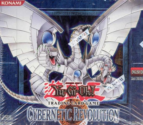 Upper Deck Yu-Gi-Oh Cybernetic Revolution 1st Edition Booster Box
