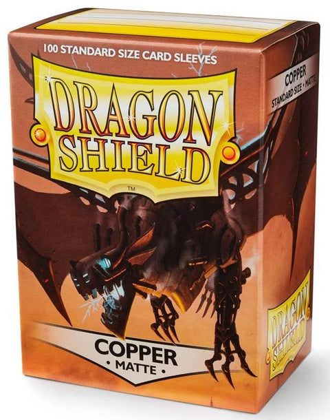 Dragon Shield Card Sleeves - Matte Copper (100)