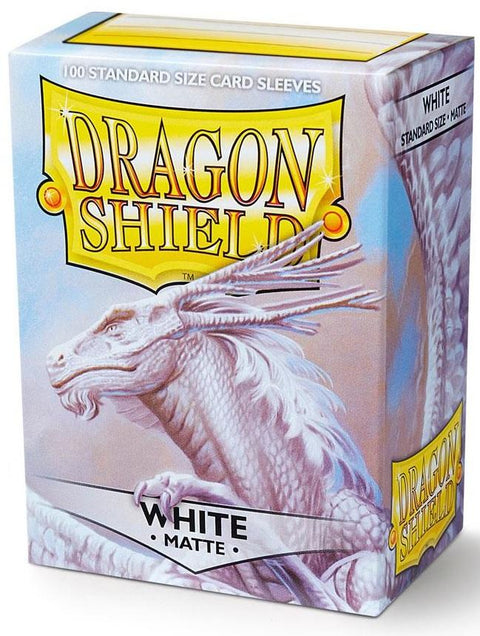 Dragon Shield Card Sleeves - Matte White (100)