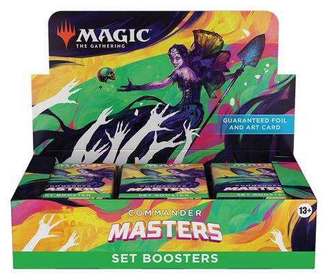 Magic the Gathering Commander Masters Set Booster